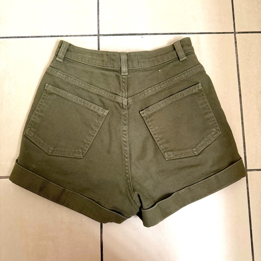 American Apparel Jean shorts. 24/25. - Picture 2 of 2